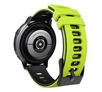 MoKo Correa Compatible with Garmin Vivoactive 5/3/Forerunner 55/245/645/Venu Sq 2/Sq/Venu/Venu 2 Plus/Vivomove HR/Style, 20 mm Pulsera de Repuesto de Silicona, /Grey