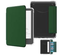 MoKo Detachable Magnetic Case for 6" Kindle 11th 2024/2022,Leaf Green