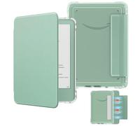 MoKo Detachable Magnetic Case for 6" Kindle 11th 2024/2022, Matcha