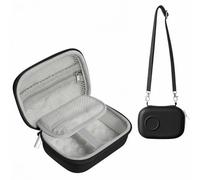 MoKo Digital Camera Case, Crossbody Handheld Hard Shell Camera Case for Kodak PIXPRO FZ55/FZ45, for Canon G7X Mark III, PowerShot SX740 HS SX730 HS, Small Cameras Bag with SD Card Slots, Black