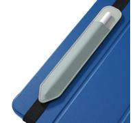MoKo Elastic Band Pencil Case Holder for Apple Pencil, Silver Gray