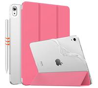 MoKo for iPad Air 11 Inch Case 7th/6th Generation M3/M2 2025/2024, iPad Air 5th/4th Gen 10.9" 2022/2020, Translucent Frosted Soft TPU Back Cover, Slim Protective Cover, Auto Wake/Sleep, Watermelon Red