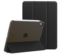 MoKo for iPad Air 11 Inch Case 7th/6th Generation M3/M2 2025/2024, iPad Air 5th/4th Gen Case 2022/2020 10.9 Inch, Slim Hard PC Translucent Back Shell Cover, Support Touch ID,Black