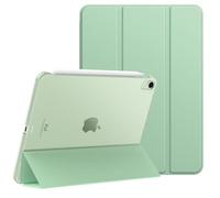 MoKo for iPad Air 11 Inch Case 7th/6th Generation M3/M2 2025/2024, iPad Air 5th/4th Gen Case 2022/2020 10.9 Inch, Slim Hard PC Translucent Back Shell Cover, Support Touch ID, Green