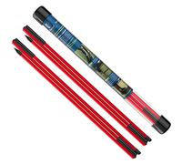 MoKo Golf Alignment Sticks, 2 Pack, 48in Collapsible, Red