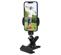MoKo Golf Cart Phone Holder, Golf Cart Phone Mount Clip, Black