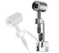 MoKo Hair Dryer Holder Wall Mounted, Hands Free Blow Dryer Holder