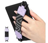 MoKo Hand-Strap for 6-8" eReaders, High-elasticity Versatile Lightweight Finger Grip Holder, Purple