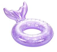 MoKo Inflatable Swimming Ring, Swimming Tube Cute Pool Float Tube Decorations Swim Tubes Outdoor Pool Beach Water Floats Party Supplies Kids Adults Floaties, Purple