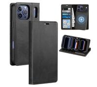 MoKo iPhone 17 Pro Max Wallet Case with 4 RFID Card Slots Black