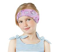 MoKo Kids Swimming Headband - Cute Swimmer Ear Band, Waterproof Protection for Bathing & Swimming, Age 4-17, Pink Unicorn