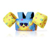 MoKo Kids Swimming Vest with Arm Bands | Adjustable Toddler Pool Floaties, Water Wing, Water Sports Learning Swim Training Equipment