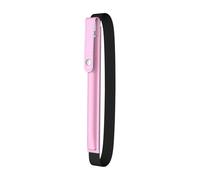 MoKo Leather Pencil Case Holder for Apple Pencil, Flowers Pink | Fit Apple Pencil Pro, 1st/2nd Generation, USB-C and Similarly Stylus Pens, Elastic Band, Attach to iPad Case 9.7"-13"