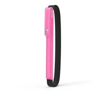 MoKo Leather Pencil Case Holder for Apple Pencil, Persian Pink | Fit Apple Pencil Pro, 1st/2nd Generation, USB-C and Similarly Stylus Pens, Elastic Band, Attach to iPad Case 9.7"-13"
