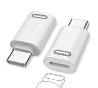 MoKo Lightning Female to USB C Male Adapter(Not for Earphone/Portable Storage