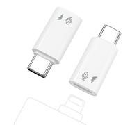 MoKo Lightning to USB C Microphone Adapter 2 Pack