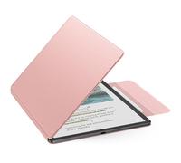 MoKo Magnetic Case for All-New 11" Kindle Scribe 2025(3rd Generation) & Kindle Scribe Colorsoft 2025(1st Generation) - Slim Folio Premium PU Leather Cover with Pen Clasp & Auto Sleep Wake, Rose Gold