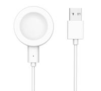 MoKo Magnetic Charger Compatible with Huawei Watch GT6/5/4/3/2 Pro/Watch 5/4/3/Fit 4/Ultimate/D2 - Standard and Pro Models, Portable Charger Dock with a Separate 100 cm Charging Cable, White