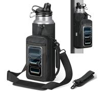 MoKo Magnetic Gym Bag Water Bottle Holder with 4 Magnets