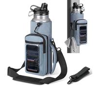 MoKo Magnetic Gym Bag Water Bottle Holder with 5 Magnets
