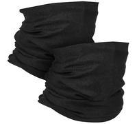 MoKo Neck Gaiter Face Mask Women Men 2 Pack, Bandana Headband Scarf Neck Gaiter, UV/Dust Protection Reusable Washable Stretchy Breathable Balaclava for Outdoor Cycling Motorbike