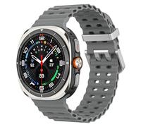 MoKo Ocean Sport Strap Compatible with Samsung Galaxy Watch Ultra 2/1 47mm | for Galaxy Watch Ultra 2026/2025/2024, Perforated & Breathable, Waterproof & Sweat-Resistant, Soft Silicone, for Men & Women
