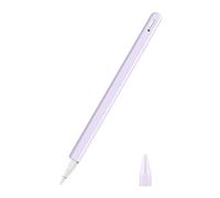 MoKo Pencil Case Compatible with Apple Pencil 2nd Gen, [2 Pieces] Silicone Pencil Holder Sleeve and Nib Cover, Protective Pencil Cover for Apple Pencil 2nd Generation, Taro Purple