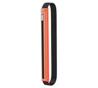 MoKo Pencil Case for Apple Pencil Pro, USB-C, 1st/2nd Gen, PU Leather Zipper Pouch with Elastic Band - Orange