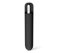 MoKo Pencil Case Holder, Reusable Adhesive Silicone Pencil Protected Sleeve Compatible with Apple Pencil Pro/ (USB-C)/ 1st/ 2nd Generation, Similarly Sized Styluses Accessories,Black