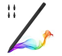 MoKo Pencil for iPad (A16) 11th 10th Gen, Stylus Pen for 2018-2025 Apple iPad 11/10/9/8/7/6/A16, Mini 7/6/5, Air M3/M2 11"/13"/5/4/3, Pro M4 13"/12.9"/11" Tilt Sensitivity, USB-C Fast Charging,Black