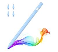 MoKo Pencil for iPad (A16) 11th 10th Gen, Stylus Pen for 2018-2025 Apple iPad 11/10/9/8/7/6/A16, Mini 7/6/5, Air M3/M2 11"/13"/5/4/3, Pro M4 13"/12.9"/11" Tilt Sensitivity, USB-C Fast Charging, Blue