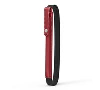 MoKo Pencil Holder for Apple Pencil Pro,1st/2nd Generation,USB-C, PU Leather iPad Pencils Sleeve Pouch with Buckle & Elastic Band Attach to iPad Case, Wine Red