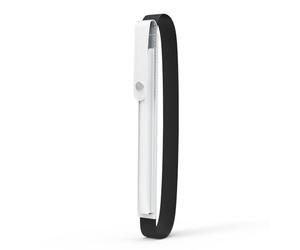 MoKo Pencil Holder for Apple Pencil Pro,1st/2nd Generation,USB-C, PU Leather iPad Pencils Sleeve Pouch with Buckle & Elastic Band Attach to iPad Case, Pearl White