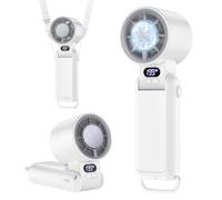 MoKo Portable Cooling Fan with Ice Cooler Plate, 6000mAh
