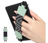 MoKo Security Hand-Strap for 6-8" Kindle eReaders, Fire Tablet, Kobo, Voyaga, Lenovo, Sony E-Book Tablet - High-Elasticity Versatile Lightweight Finger Grip Holder, Mint Green