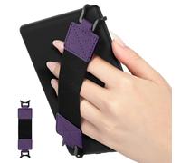 MoKo Security Hand-Strap for 6-8" Kindle eReaders Fire Tablets, Dark Purple