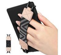 MoKo Security Hand-Strap for 6-8" Kindle eReaders Fire Tablets, Rose Gold