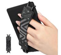 MoKo Security Hand-Strap for 6-8" Kindle eReaders Fire Tablets,Shiny Black