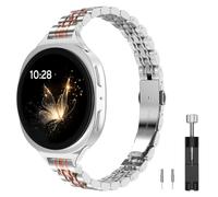 MoKo Slim Metal Strap Compatible with Samsung Galaxy Watch 9/8 40mm/44mm