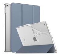 MoKo Smart Case for iPad 9th/8th/7th Gen 2021/2020/2019, Grey Purple