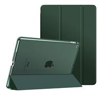 Moko Smart Case for iPad 9th/ 8th/ 7th Gen Case 10.2 Inch, Midnight Green | Slim Stand Hard Back Shell Smart Cover Case with Translucent Frosted Back ,Auto Wake/Sleep ,Fit iPad 10.2 Inch 2021/2020/2019