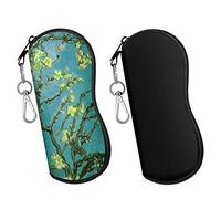 MoKo Soft Sunglasses Case, Neoprene Eyeglass Case PortablePouch,2 Pack