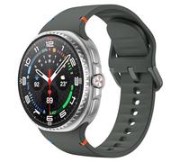 MoKo Sport Strap Compatible with Samsung Galaxy Watch 9/8/8 Classic | Colored Stitching, Soft Silicone, Waterproof & Breathable, for Galaxy Watch 9/8 40mm/44mm/8 Classic 46mm, for Men Women