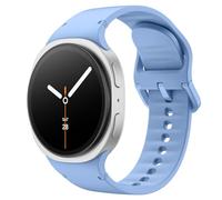 MoKo Sport Strap Compatible with Samsung Galaxy Watch 9/8/8 Classic | Colored Stitching, Soft Silicone, Waterproof & Breathable, for Galaxy Watch 9/8 40mm/44mm/8 Classic 46mm, for Men Women
