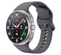 MoKo Sport Strap Compatible with Samsung Galaxy Watch 9/8/8 Classic | Colored Stitching, Soft Silicone, Waterproof & Breathable, for Galaxy Watch 9/8 40mm/44mm/8 Classic 46mm, for Men Women