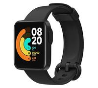 MoKo Strap Compatible with Xiaomi Mi Watch Lite/Redmi Watch, Soft Silicone Replacement Sport Band Wristband - Black
