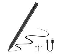 MoKo Stylus Pen for Remarkable Paper Pro with Eraser, Palm Rejection Fast Charge Replacement Pen for Remarkable Paper Pro Color Marker Plus with 4096 Pressure Tilt Sensitivity,3 Replacement Nibs,Black