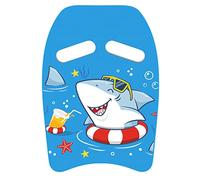 MoKo Swim Kickboard, Cartoon Shark Swimming Training Kick Board Pool Exercise Equipment Promote Natural Swimming Position Water Fun Tool for Kids, Shark Blue