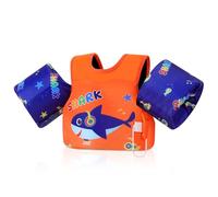 MoKo Swimming Vest for Kids with Arm Bands | Adjustable, Children Pool Floaties, Water Wing, Water Device Beach Sports Learning Swim Training Equipment