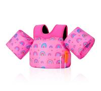 MoKo Swimming Vest for Kids with Arm Bands | Adjustable, Children Pool Floaties, Water Wing, Water Device Beach Sports Learning Swim Training Equipment
